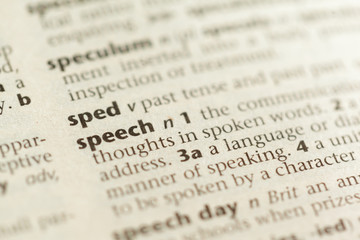 Dictionary definition of word