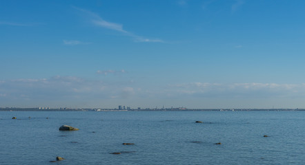 Tallinn view from the sea