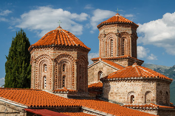 Sveti Naum monastery on the lake Ohrid, Macedonia (FYROM)