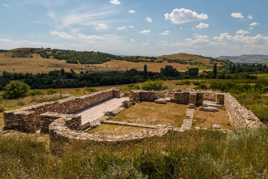Ruins of the ancient and Byzantine town Bargala, Macedonia (FYROM)