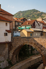 Fototapeta na wymiar View to Kratovo small town, Macedonia (FYROM)