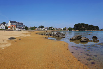 côte de granit rose, plage de Tregastel, côte d'Armor, Bretagne, France