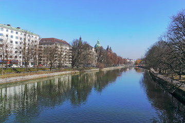 Obraz premium München an der Isar