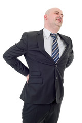 businessman back pain