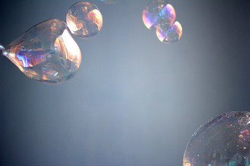 Large soap bubbles