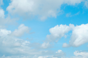 soft cloud with blue sky for backdrop background
