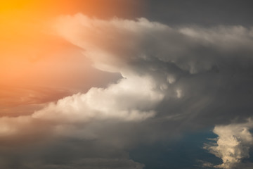 soft cloud with blue sky for backdrop background