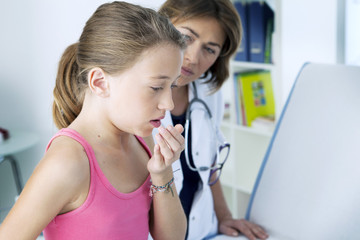 Child coughing