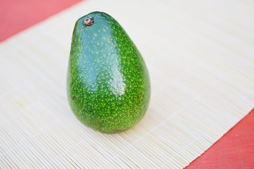 Fresh avocado in close up
