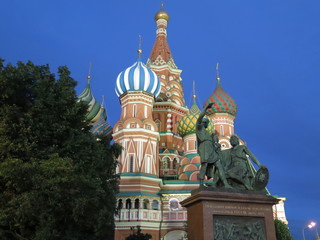 Fototapeta na wymiar church in moscow