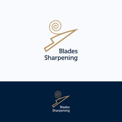 Sharpening service logo