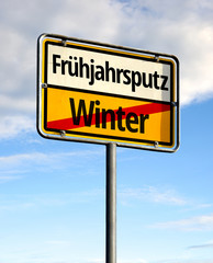 Winter - Frühjahrsputz