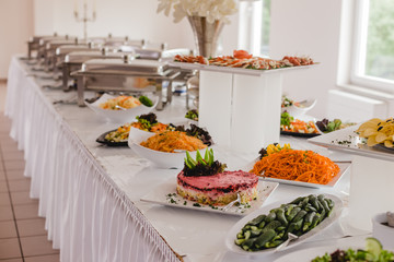 catering food for wedding buffet