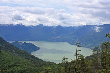 Fototapeta na wymiar Howe Sound, British Columbia