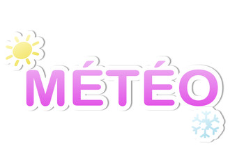 météo (neige et soleil)