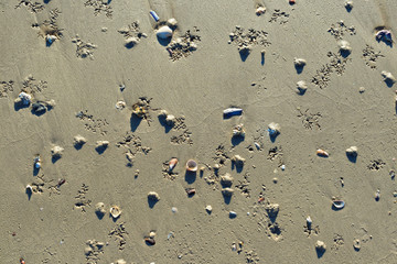 Ocean sand.