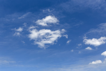 Naklejka na ściany i meble clouds against blue sky