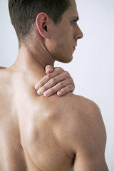 Shoulder pain in a man
