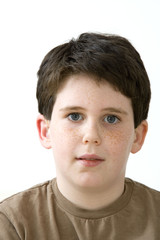 Model Do not use for HIV Young hearing-impaired boy