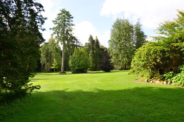 The gardens at Woodstock in Ireland
