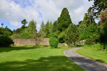 The gardens at Woodstock in Ireland
