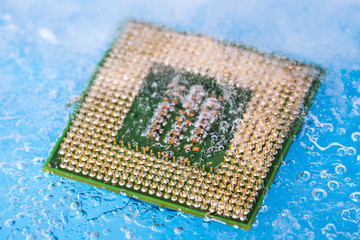 Frozen micro chip
