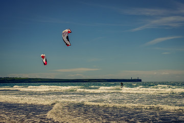 Kite Surfers.