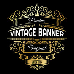 Vintage flyer background Design Template