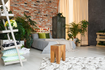 Spacious, ecological bedroom