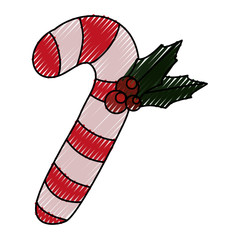 Christmas candy bar icon vector illustration graphic design