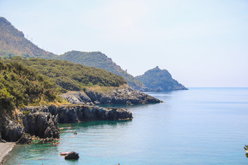 seascape and coast of Maratea