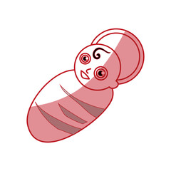 Baby jesus cartoon icon vector illustration graphic design