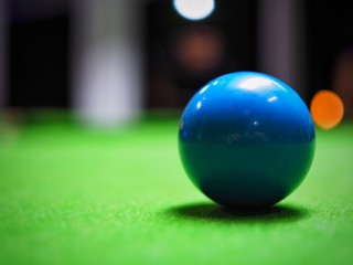 Blue Snooker Ball