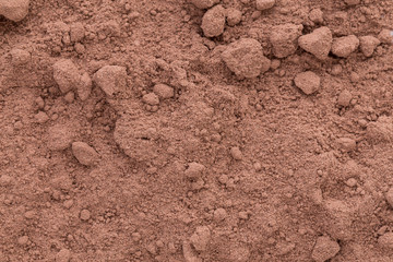 Fototapeta na wymiar Texture of powder chocolate