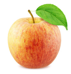 Fresh Ripe Apple Isolated on White Background