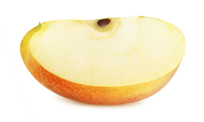 Fresh Ripe Apple Isolated on White Background