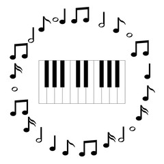The piano icon