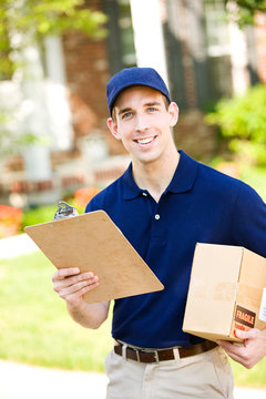 Delivery: Delivery Man To Drop Off Package