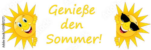 "Genieße den Sommer!" Stockfotos und lizenzfreie Vektoren auf Fotolia