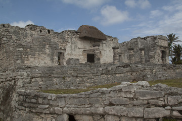 Fototapeta na wymiar Tulum Messico rovine maya Quintana Roo