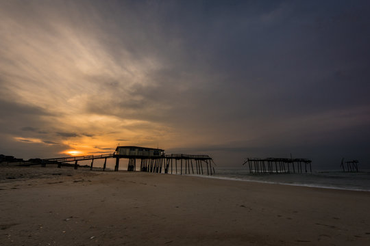 Old Pier Sunrise © Robert