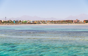Coastline of Hurghada, Egypt