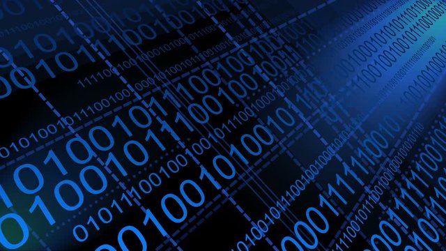 4k,Binary source code,data digital display,future tech background.