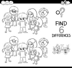 difference game coloring page