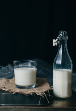 Glass of milk
