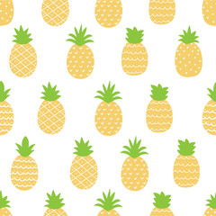 Pineapple seamless pattern 