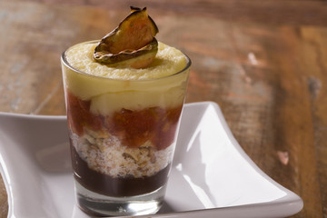 Verrine with guava