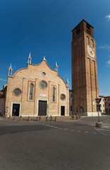 Fototapeta na wymiar Treviso - historical church