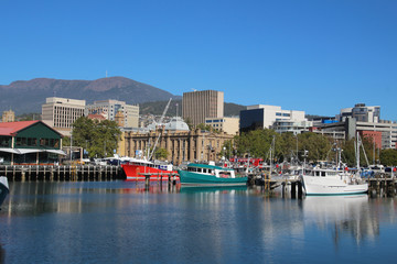 Hafen von Hobart- Tasmanien