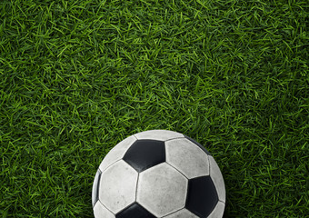  soccer football on grass field